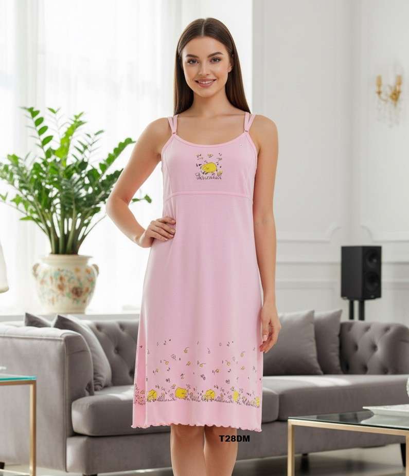 Koszule nocne DAMSKA , Size s-2xl, paczka 10szt ,mix kolor