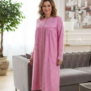 Koszule nocne DAMSKA , Size m-4xl, paczka 10szt ,mix kolor