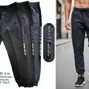 Spodnie MĘSKA, Size m-2xl, paczka 12szt ,mix kolor