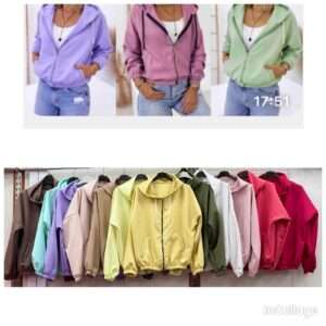 Bluzy Damskie , Size uni, paczka 6szt ,mix kolor