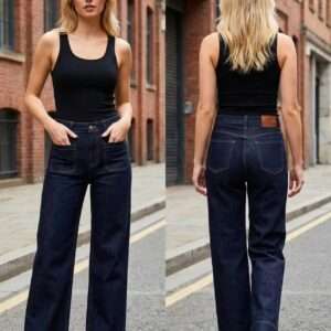 Jeansy Damskie , Size 38-48, paczka  12zt ,1 kolor