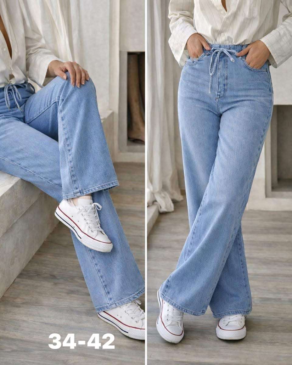 Jeansy Damskie , Size34-  42, paczka  10szt ,1 kolor