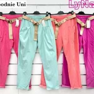 Spodnie  Damskie wloska  , Size uni, paczka  6szt ,mix kolor