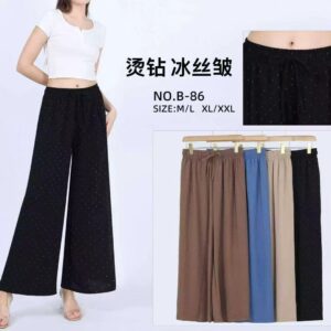 Spodnie DAMSKIE , size m/l-xl/2xl,  paczka 12szt , mix kolor