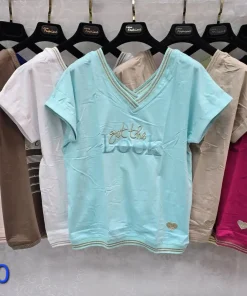 Bluzki damskie tureckie, Size uni ,paczka 6szt mix kolor (Sao chép)
