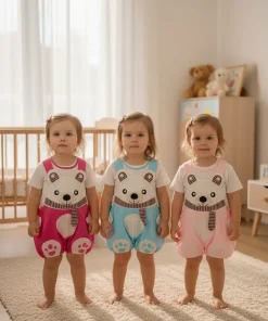 Kombinezony DZIECIĘCA, size 1-4 lat, paczka 8szt ,mix kolor (Sao chép)