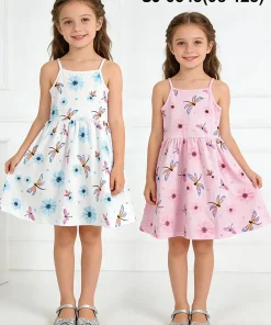 Sukienki DZIECIĘCA , Size 98-128,paczka 12szt,mix kolor (Sao chép)