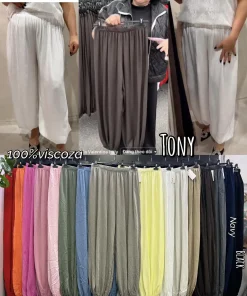 Spodnie DAMSKA WŁOSKA, Size uni ,paczka 6szt mix kolor (Sao chép)