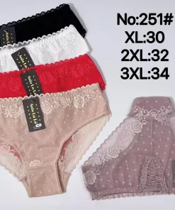 Majtki Damskie, Size 4xl-6xl, paczka 24szt, mix kolor (Sao chép)