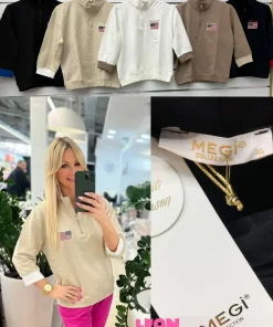 Bluzki damskie tureckie, Size uni ,paczka 6szt mix kolor