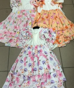Sukienki DZIECIĘCA size 6-16 lat, paczka 6szt ,1 kolor (Sao chép)