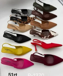 Buty Sandaly na Obcasie Damskie (36-41, 12par) (Sao chép)