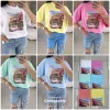 Bluzki damskie, Size uni,paczka 6szt,mix kolor (Sao chép)