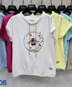 Bluzki damskie tureckie, Size uni ,paczka 6szt mix kolor (Sao chép)