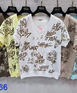 Bluzki damskie tureckie, Size uni ,paczka 6szt mix kolor (Sao chép)