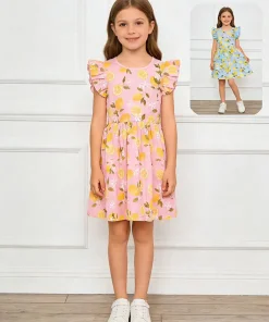 Sukienki DZIECIĘCA , Size 98-128,paczka 12szt,mix kolor (Sao chép)