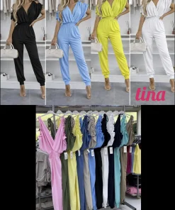 Kombinezony Damskie wloskie, Size uni ,paczka 6szt, mix kolor