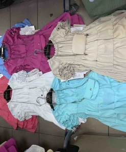 Sukienki DZIECIĘCA size 4-14lat, paczka 6szt ,1 kolor (Sao chép)