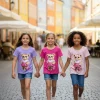 Bluzki DZIECIĘCA size 4-14 lat, paczka 6szt ,1 kolor (Sao chép) (Sao chép)