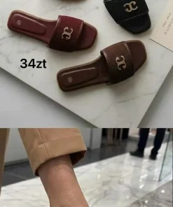 Buty Klapki Damskie (36-41, 12par) (Sao chép)