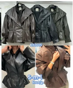Kurtki skórzane damskie, Size s-l,paczka 6szt 1kolor (Sao chép)