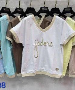 Bluzki damskie tureckie, Size uni ,paczka 6szt mix kolor