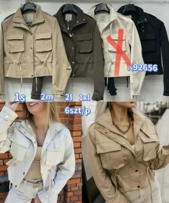 Kurtki skórzane damskie, Size s-xl,paczka 6szt 1kolor (Sao chép)