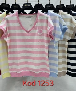 Bluzki damskie tureckie, Size uni ,paczka 12szt mix kolor (Sao chép)