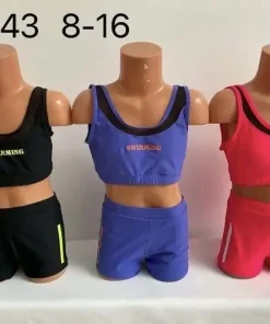 Stroje kąpielowe DZIECIĘCA ,size 4-14 lat,paczka 15szt,mix kolor (Sao chép)
