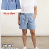 Spodenki jeansowe Damskie, Size 2xl/3xl-, paczka 12szt, mix kolor