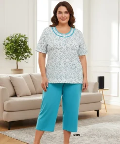 Koszule nocne damskie, Size 4-8xl,paczka 10szt,mix kolor (Sao chép)