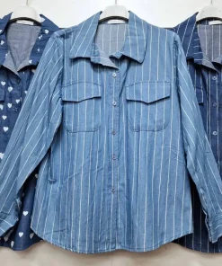 Koszule Damskie wloskie, Size uni ,paczka 6szt, mix kolor (Sao chép)