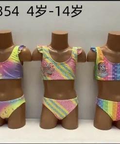 Stroje kąpielowe DZIECIĘCA ,size 2-12 lat,paczka 15 szt,mix kolor (Sao chép)