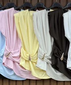 Bluzki damskie, Size uni,paczka 6szt,mix kolor (Sao chép)