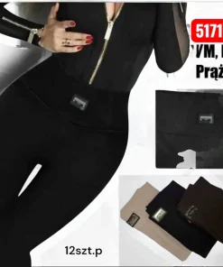 Legginsy Damskie, Size s/m-l/xl, paczka 12szt, mix kolor (Sao chép)