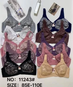 Biustonosz E Damskie, Size 85-110, paczka 12szt, 1 kolor
