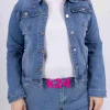 Kurtki Jeansowe damskie, Size xl-5xl,paczka 10szt, 1kolor (Sao chép)