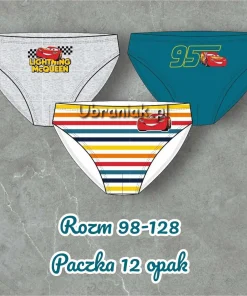 Majtki DZIECIĘCA rozm 98-128, paczka 12szt ,mix kolor