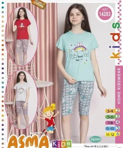 Piżamy DZIECIĘCA , Size 2-12 lat,paczka 10szt,mix kolor (Sao chép)