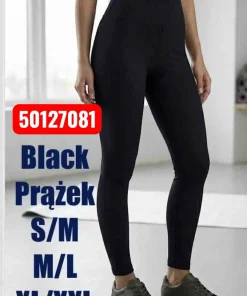 Legginsy Damskie, Size s/m-xl/2xl, paczka 12szt, 1 kolor (Sao chép)