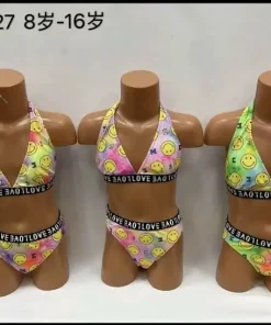 Stroje kąpielowe DZIECIĘCA ,size 4-14 lat,paczka 15 szt,mix kolor (Sao chép)