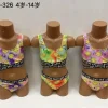 Stroje kąpielowe DZIECIĘCA ,size 4-14 lat,paczka 15 szt,mix kolor (Sao chép)