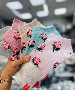 Skarpety Damskie, Size 35-42, paczka 40szt, mix kolor (Sao chép)