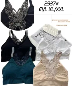 Topy Damskie, Size m/l-xl/xl , paczka 12szt, 1 kolor (Sao chép)