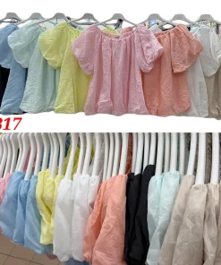 Bluzki damskie, Size uni,paczka 6szt,mix kolor (Sao chép)