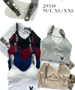 Topy Damskie, Size m/l-l/xl , paczka 12szt, 1 kolor (Sao chép)