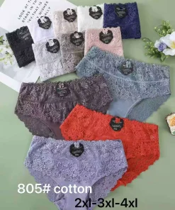 Majtki Damskie, Size l-2xl, paczka 24szt, mix kolor (Sao chép)