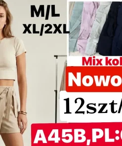 Spódnica krótka Damskie, Size m/l-xl/2xl, paczka 12szt, mix kolor (Sao chép)