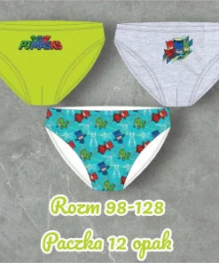 Majtki DZIECIĘCA rozm 98-128, paczka 12szt ,mix kolor (Sao chép)