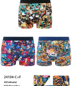 Bokserki MĘSKA , Size 4-7xl,paczka 24szt,mix kolor (Sao chép)